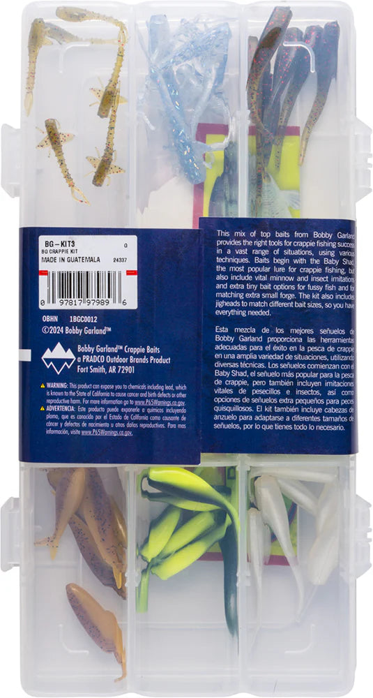 Bobbie Garland Crappie Kit 52 Piece