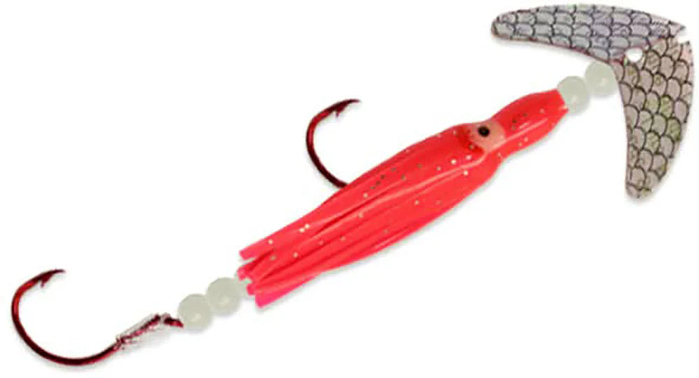 Macks Lure Cha Cha Spinner Sockeye Squidder Rig