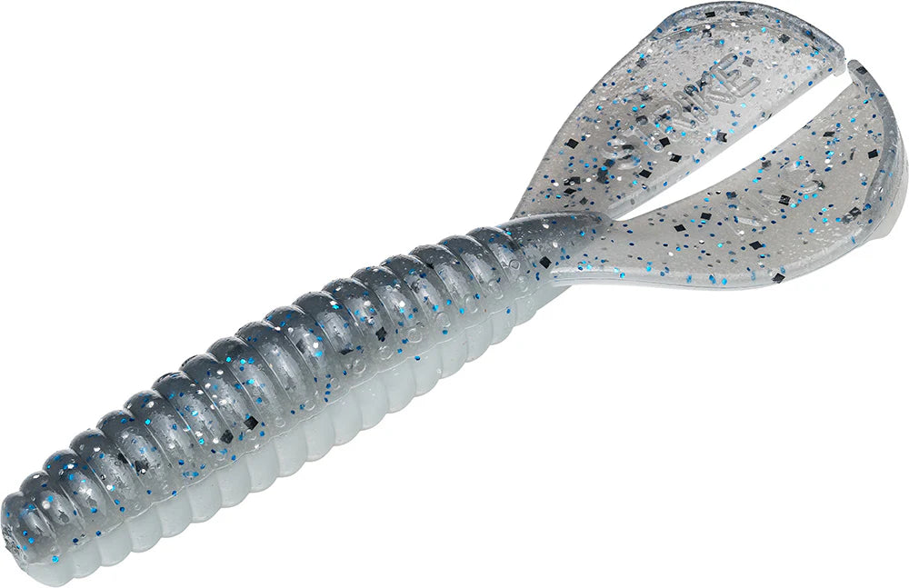 Strike King Twin Tail Rage Menace 35 inch Soft Plastic Grub 8 pack