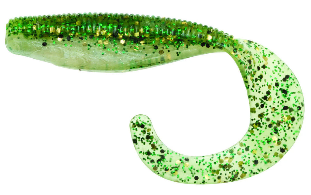 Z Man StreakZ Curly TailZ 4 inch Soft Plastic Grub 5 pack