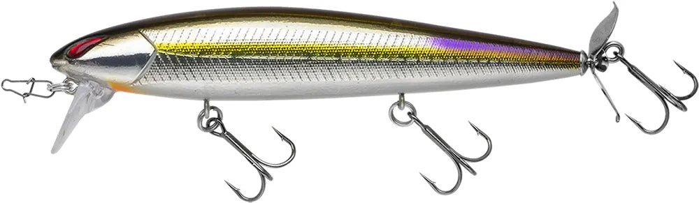 Nories Laydown Minnow Wake Prop Plus Topwater Walker Prop Bait 45 Inch