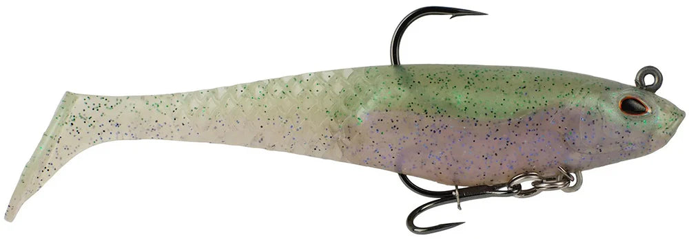 Berkley PowerBait Saltwater CullShad Pre Rigged Soft Body Swimbait 4 Inch