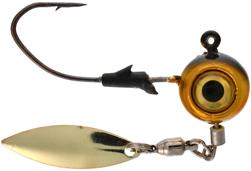 Eagle Claw Lazer Pro V Eagle Eye Underspin Ball Jighead 2 Pack