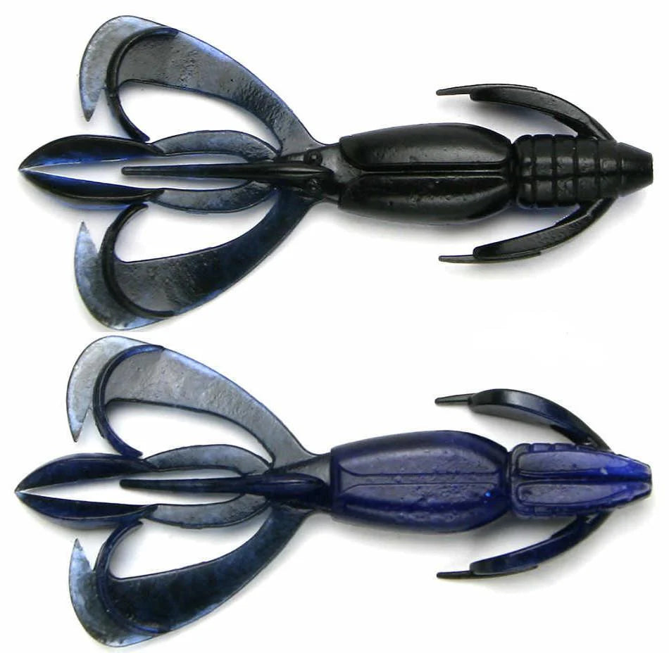 Keitech Crazy Flapper 44 inch Soft Plastic Creature Bait 6 pack