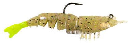 Z Man EZ ShrimpZ 3 1 2 inch Rigged w Mustad Weighted Hook 2 pack