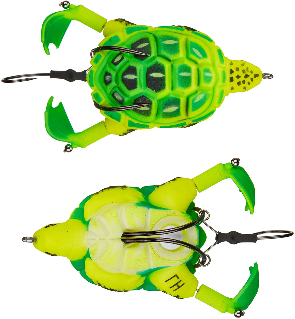 Lunkerhunt Prop Turtle 3 1 2 inch Hollow Topwater Prop Lure