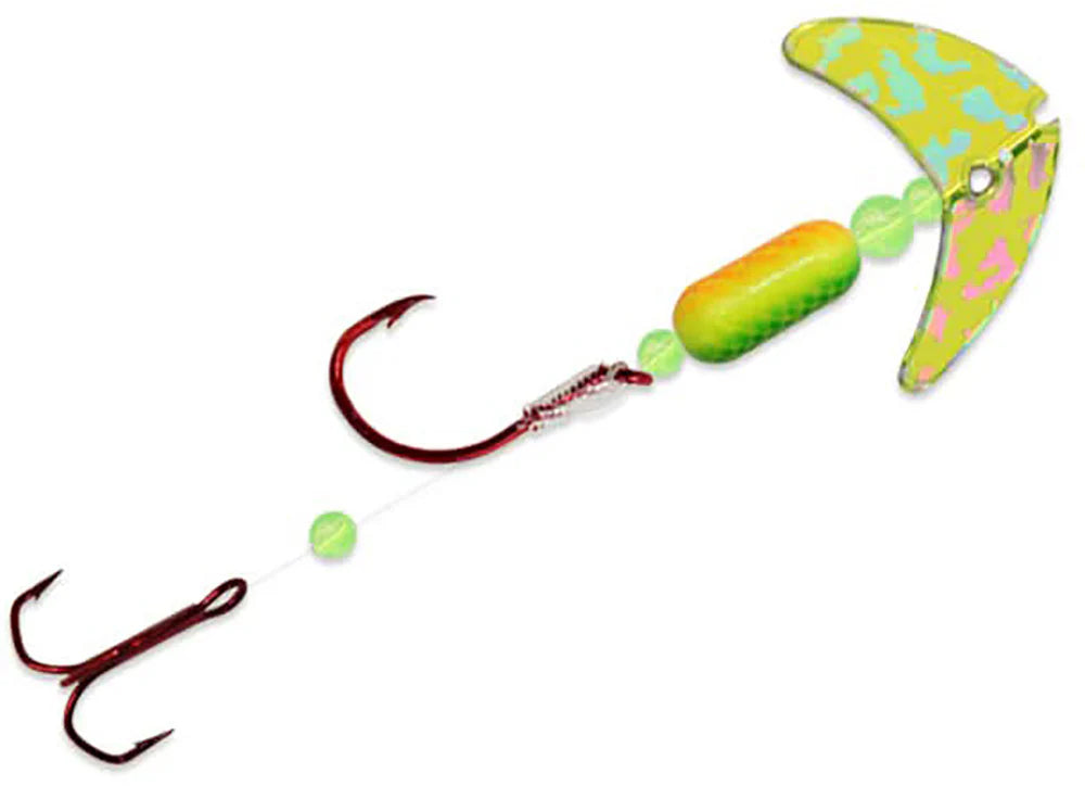 Macks Lure Smile Blade Spinner Shrimp Rig