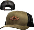 Z Man Bad AZZ Bass Trucker Hat Rifle Green Black