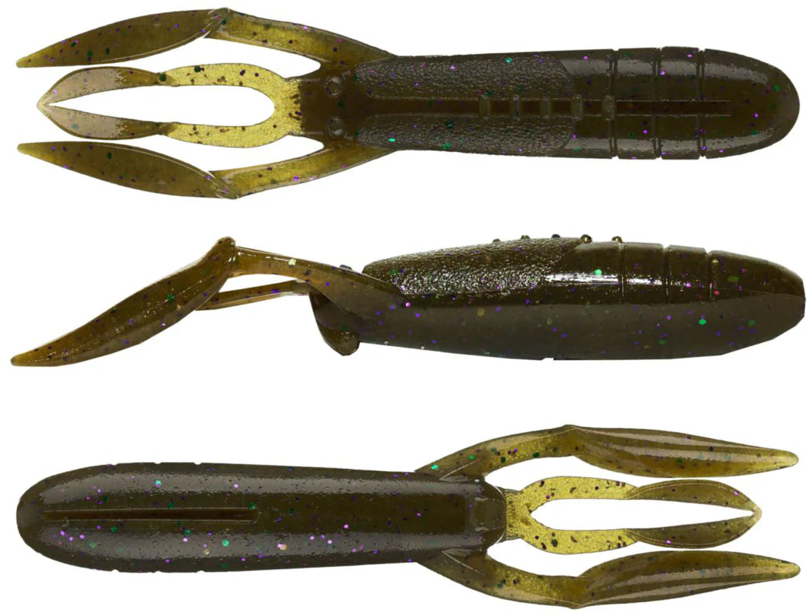 Keitech Glide Camaron 35 Inch Soft Plastic Craw 6 Pack