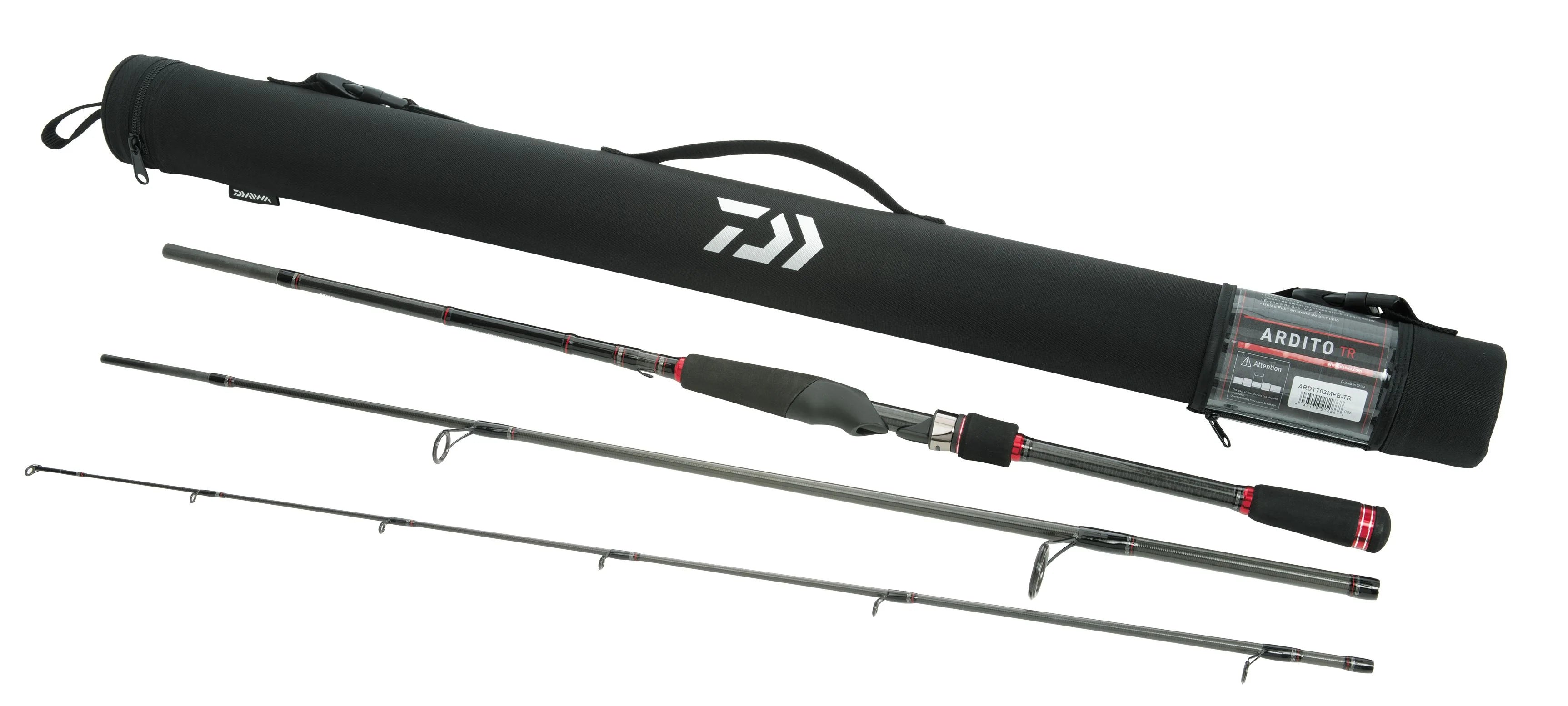 Daiwa Ardito TR Spinning 3 Piece Travel Rods
