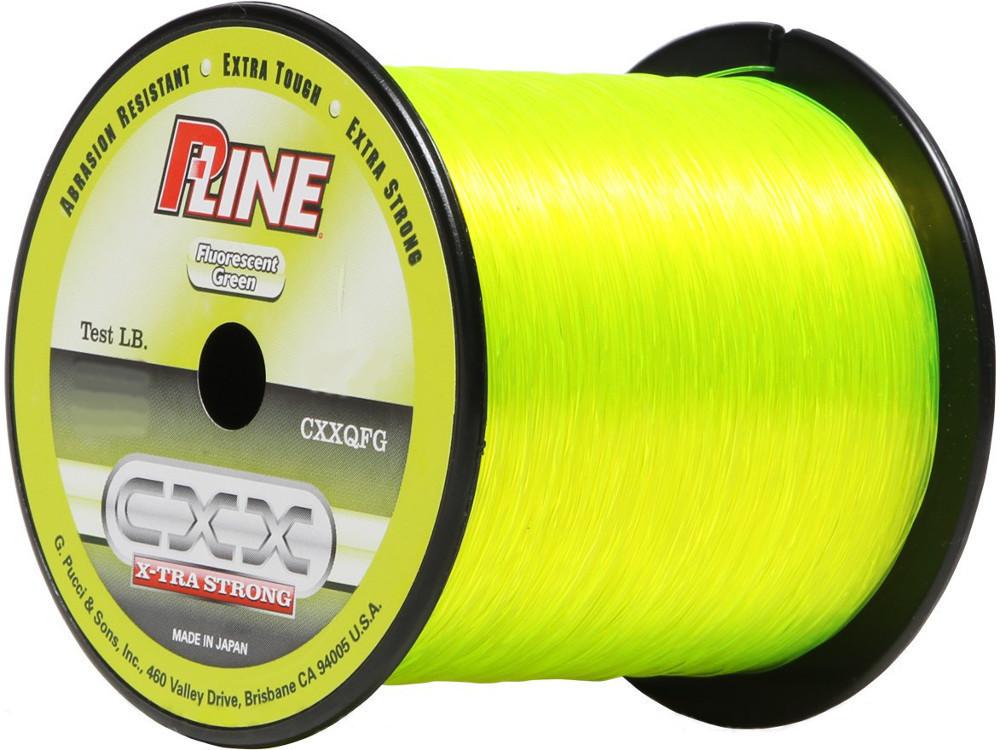 P Line CXX Fluorescent Green X Tra Strong Fishing Line