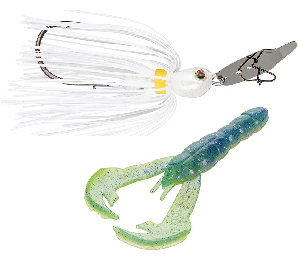 Strike King Thunder Cricket Rage Craw Bladed Jig Combo