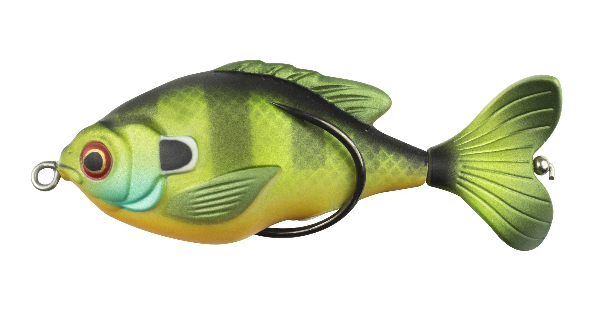 Lunkerhunt Propfish Sunfish 3 1 4 inch Hollow Topwater Prop Lure