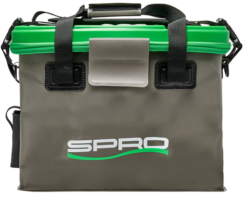 SPRO Waterproof Soft Tackle Box Grey Green