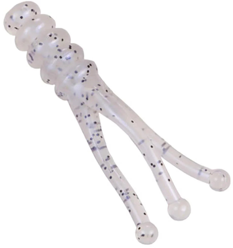 Mr Crappie Joker Triple Tail Soft Plastic Grub 15 pack