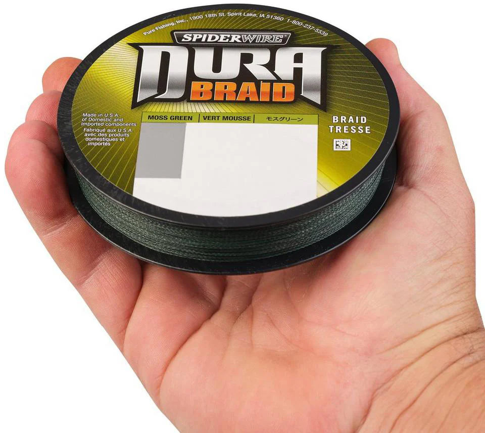 Spiderwire DuraBraid Braided Line Moss Green