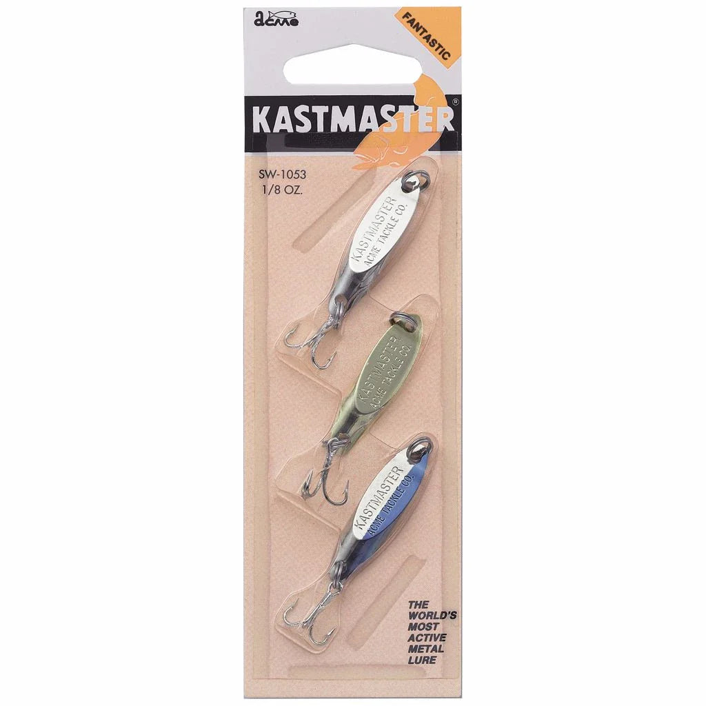 Acme Kastmaster Spoon 1 8 oz 3 Piece Kit