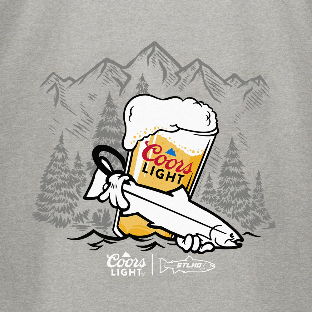 STLHD Mens X Coors Light Foam Dome Tee