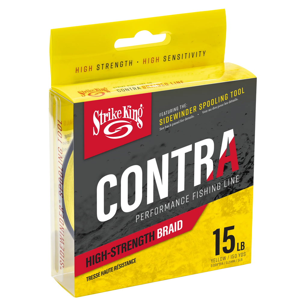 Strike King Contra Braid Hi Vis Yellow