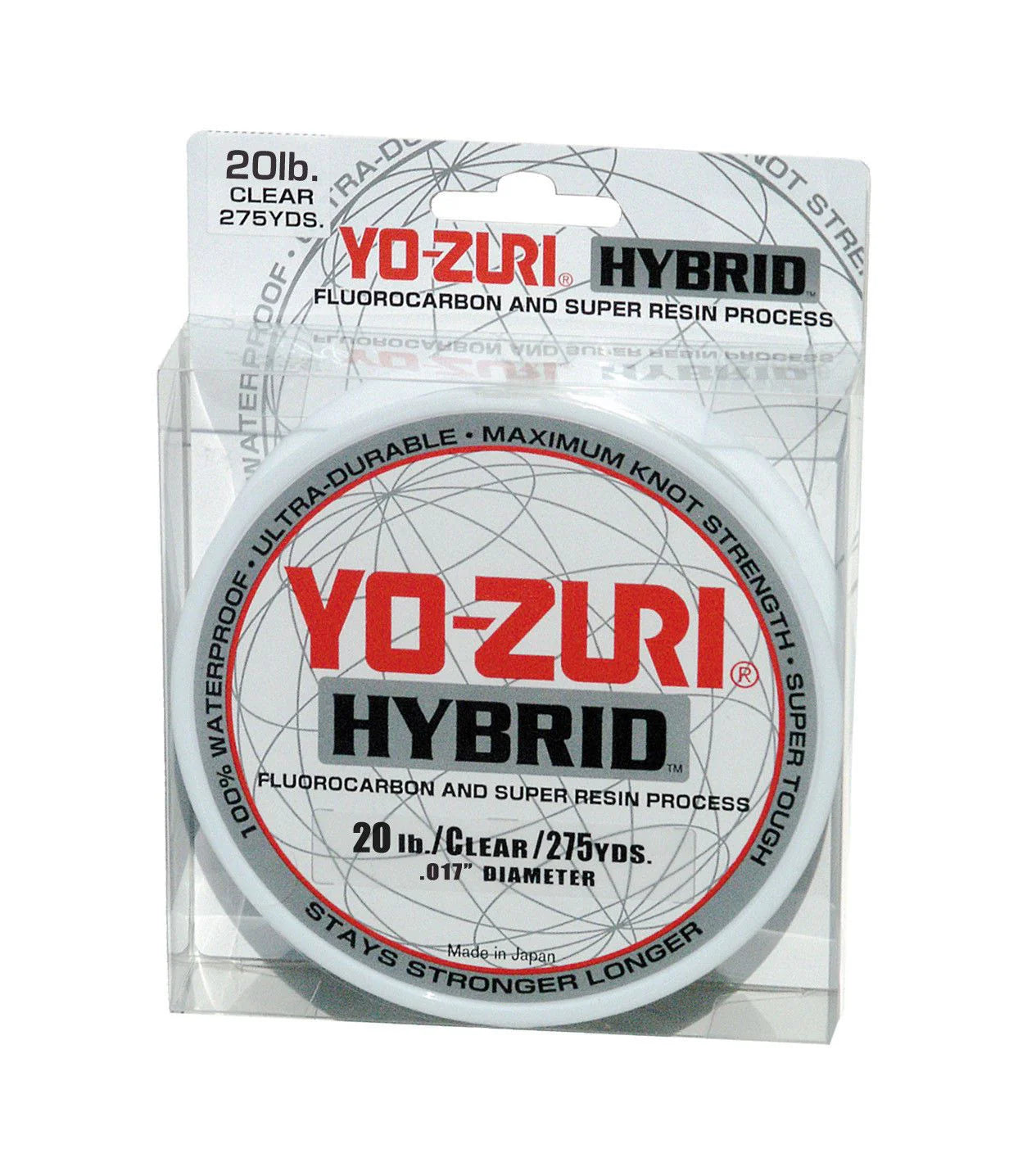 Yo Zuri Hybrid Clear 275 Yards Monofilament Fishing Line