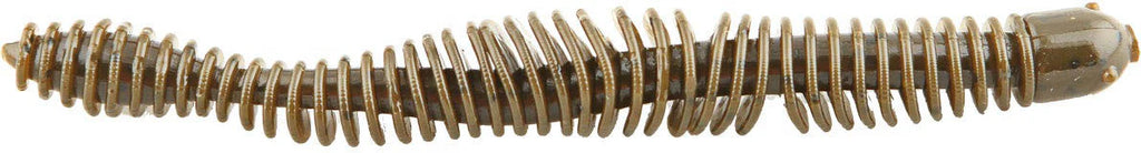 Big Bite Baits Coontail Worm 4 3 4 inch Ribbed Worm