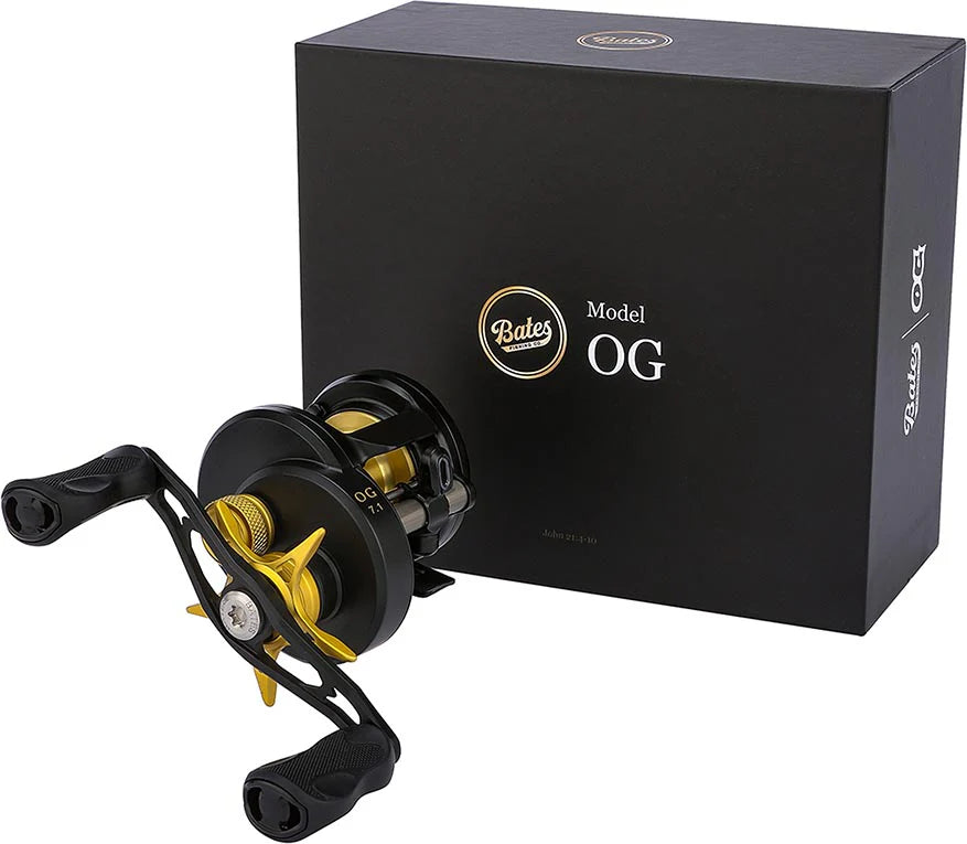 Bates Fishing Co OG 100 Round Casting Reel