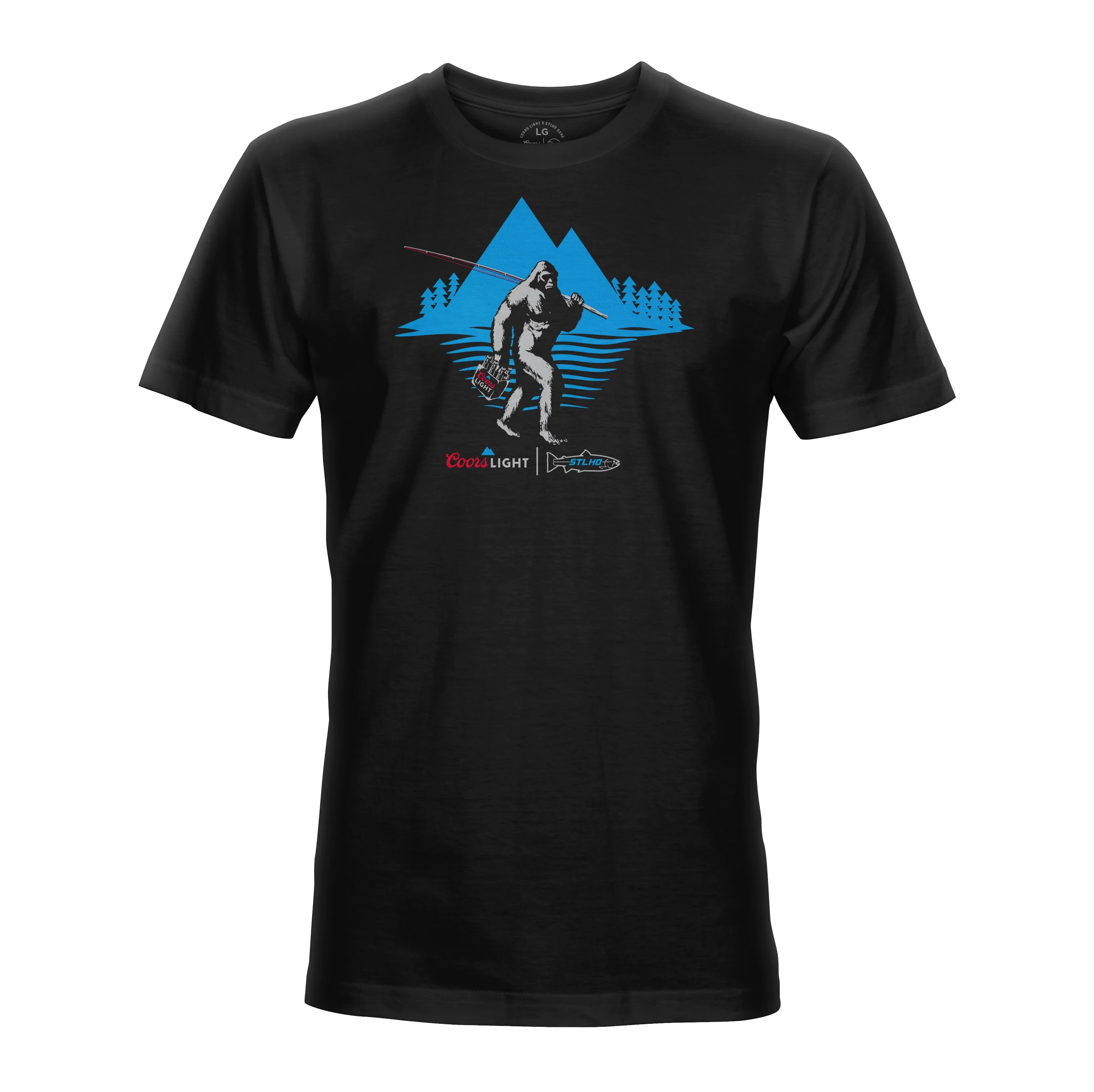 STLHD Mens X Coors Light BeerFoot Tee