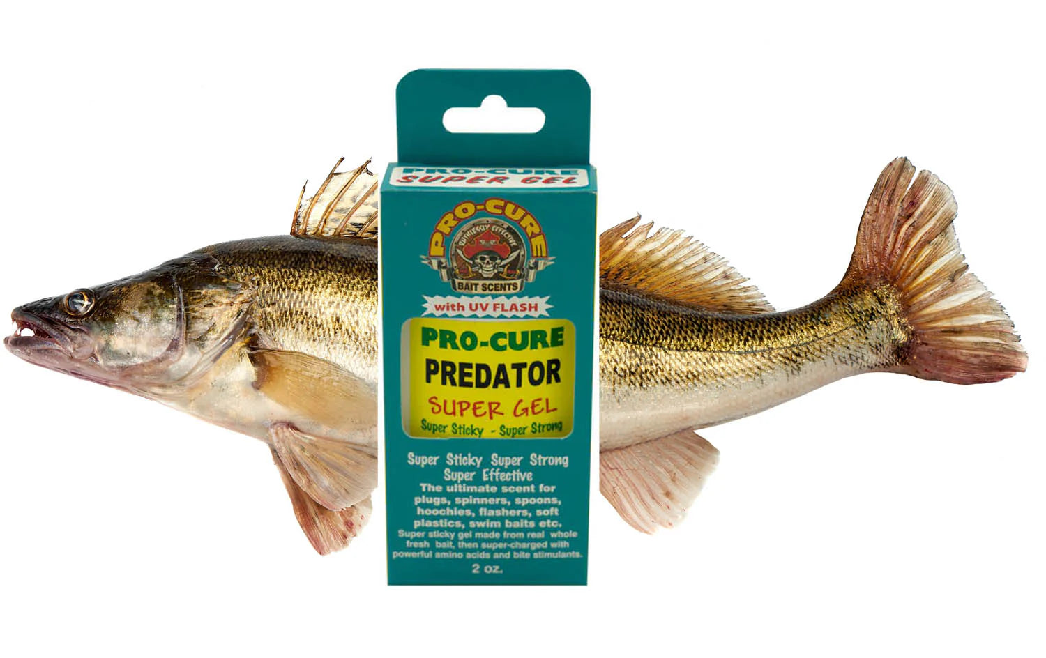 Pro Cure Walleye Super Gel Scents 2 oz