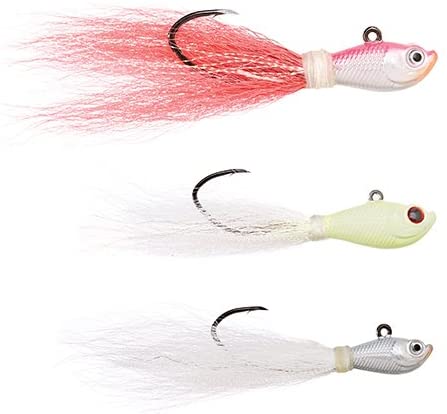 Eagle Claw Trokar Pro V Bucktail Hair Jig Assortment Pack