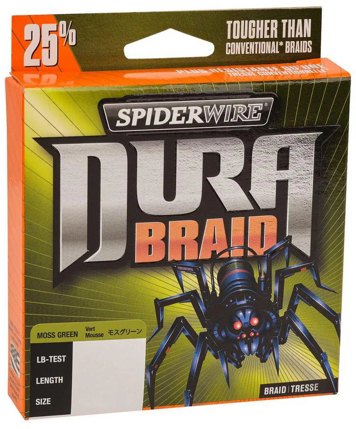 Spiderwire DuraBraid Braided Line Moss Green