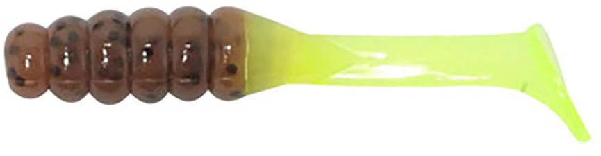 Mr Crappie Slabalicious Soft Plastic Paddle Tail Grub 15 pack