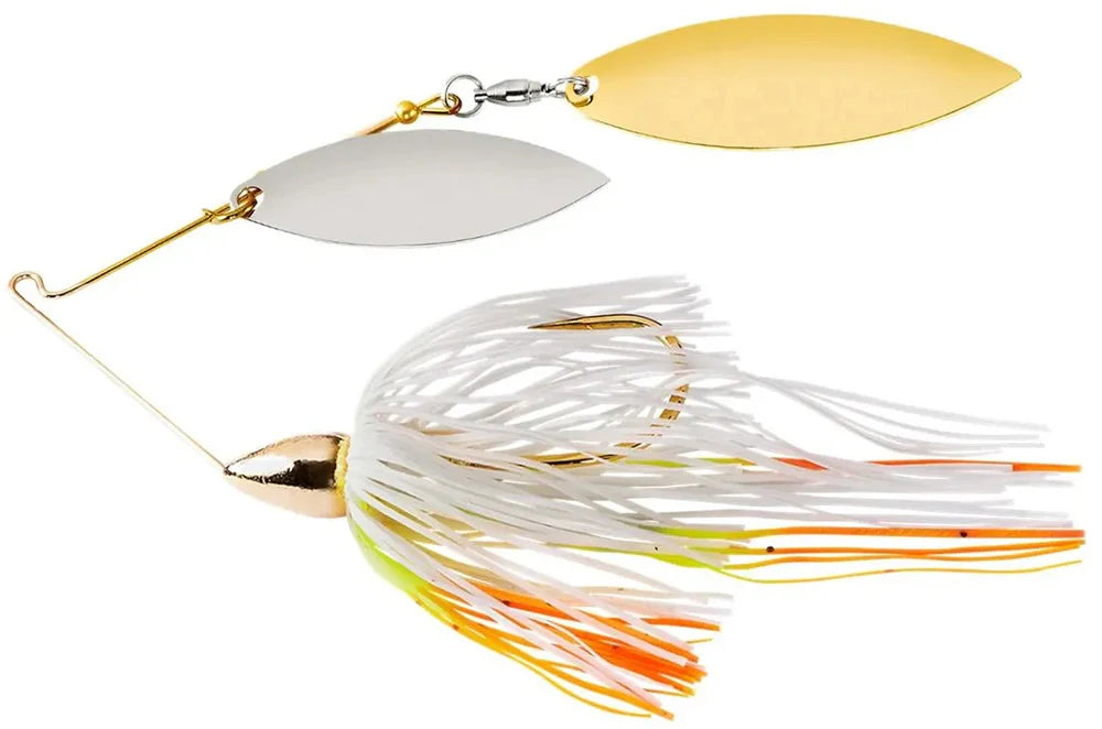 War Eagle Double Willow Gold Frame Spinnerbait 3 8 oz