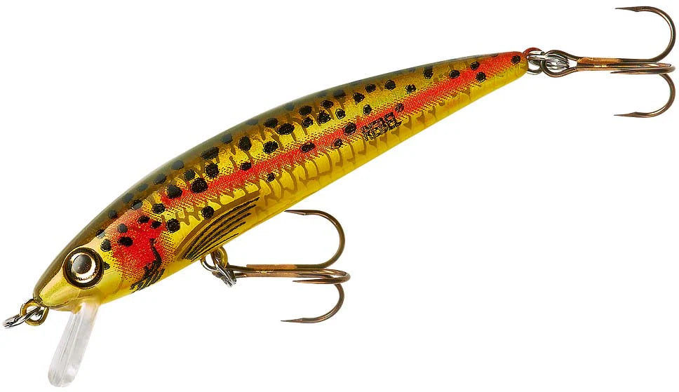 Rebel TD47 Tracdown Ghost Minnow 2 1 2 inch Barbless Hard Minnow