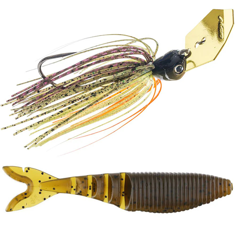 Z Man Jack Hammer Chatterbait Gary Yamamoto Zako Swimbait Combo
