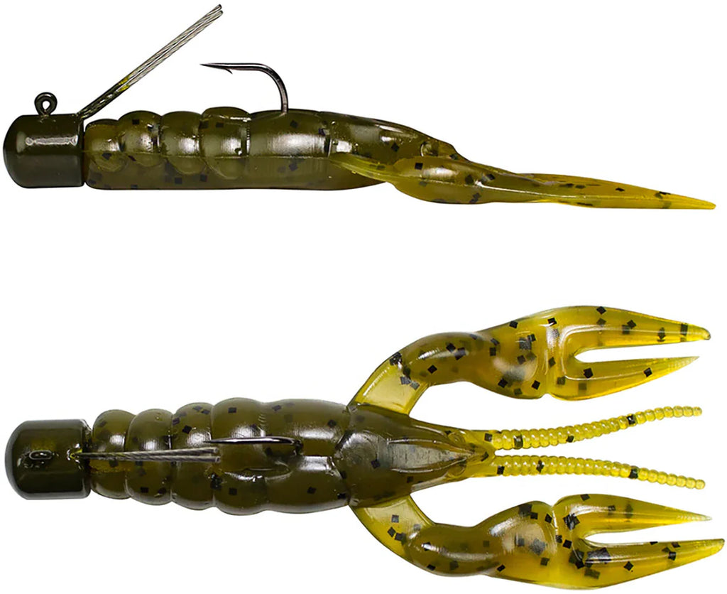 Lunkerhunt Pre Rigged Finesse Craw 3 inch Ned Rig Craw