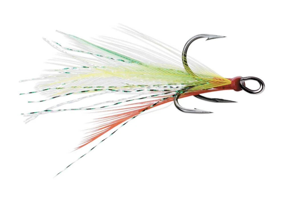 VMC 8651DT Feather Dressed X Rap Treble Hook 2 pack