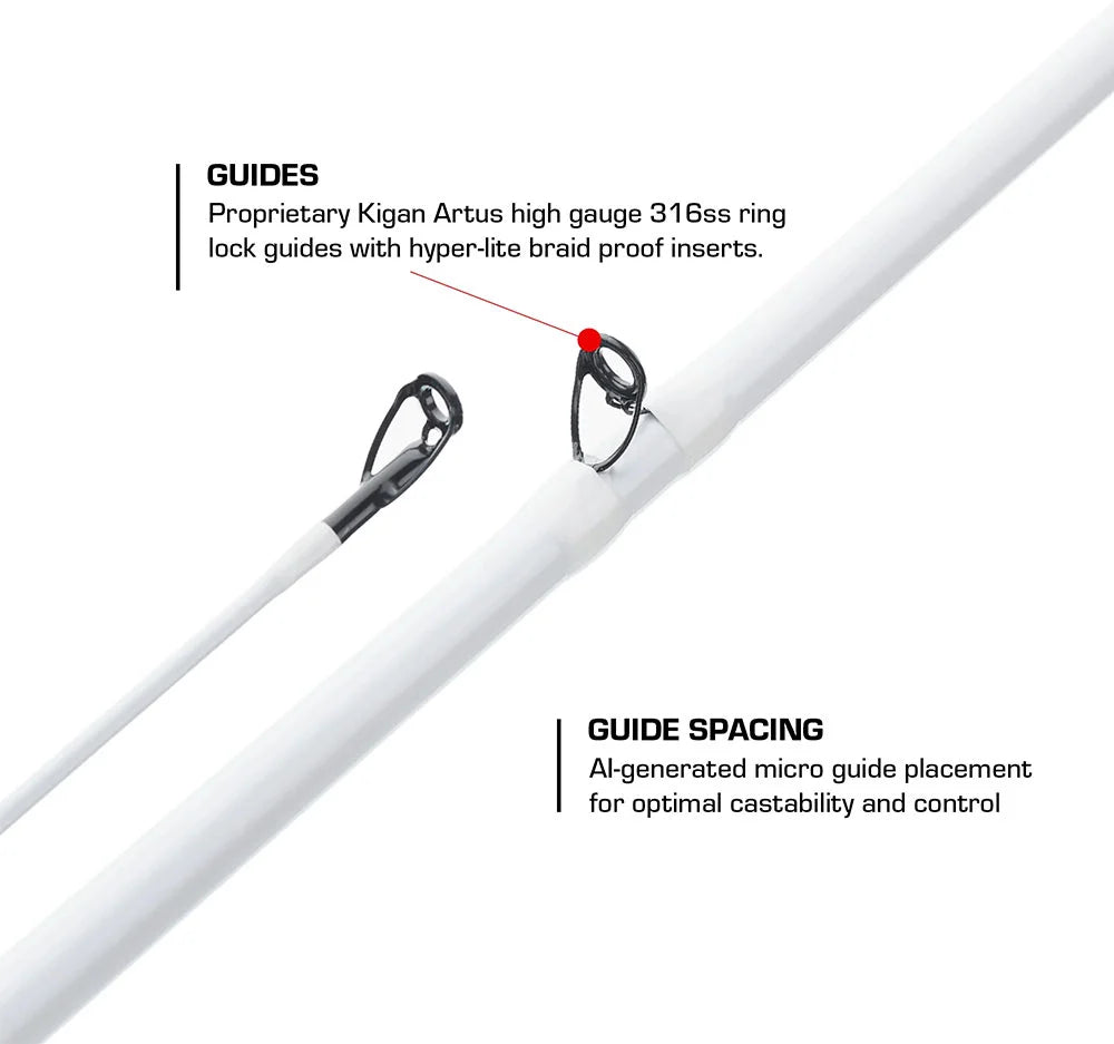 Duckett Fishing Zeus Series Casting Rods