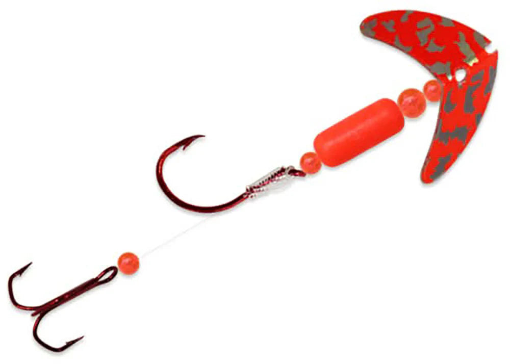Macks Lure Smile Blade Spinner Shrimp Rig
