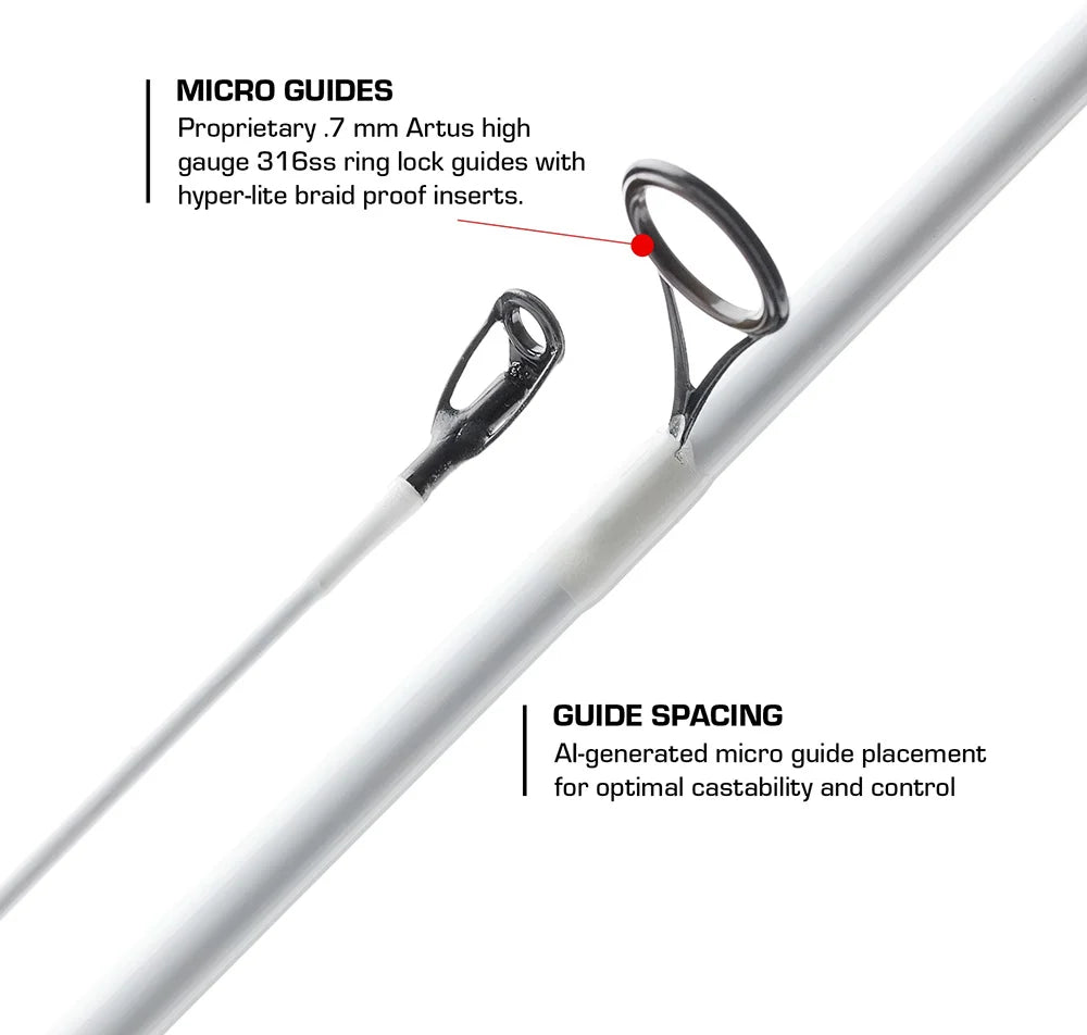 Duckett Fishing Micro Magic Pro Series Spinning Rod