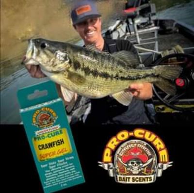 Pro Cure Bass Super Gel Scents 2 oz