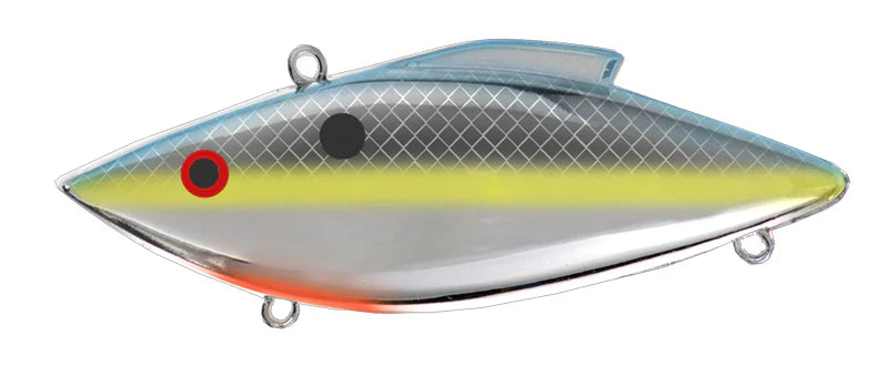 Bill Lewis Rat L Trap Chrome Series Lipless Crankbait 3 Inch