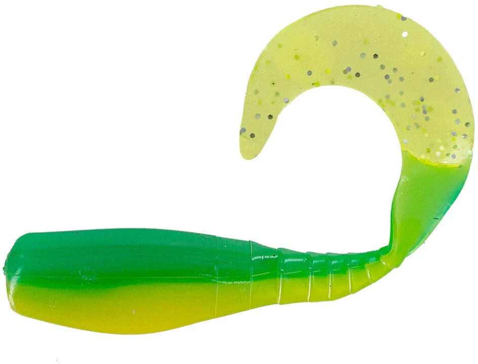 Big Bite Baits Curly Tail Crappie Minnr Soft Plastic 10 Pack