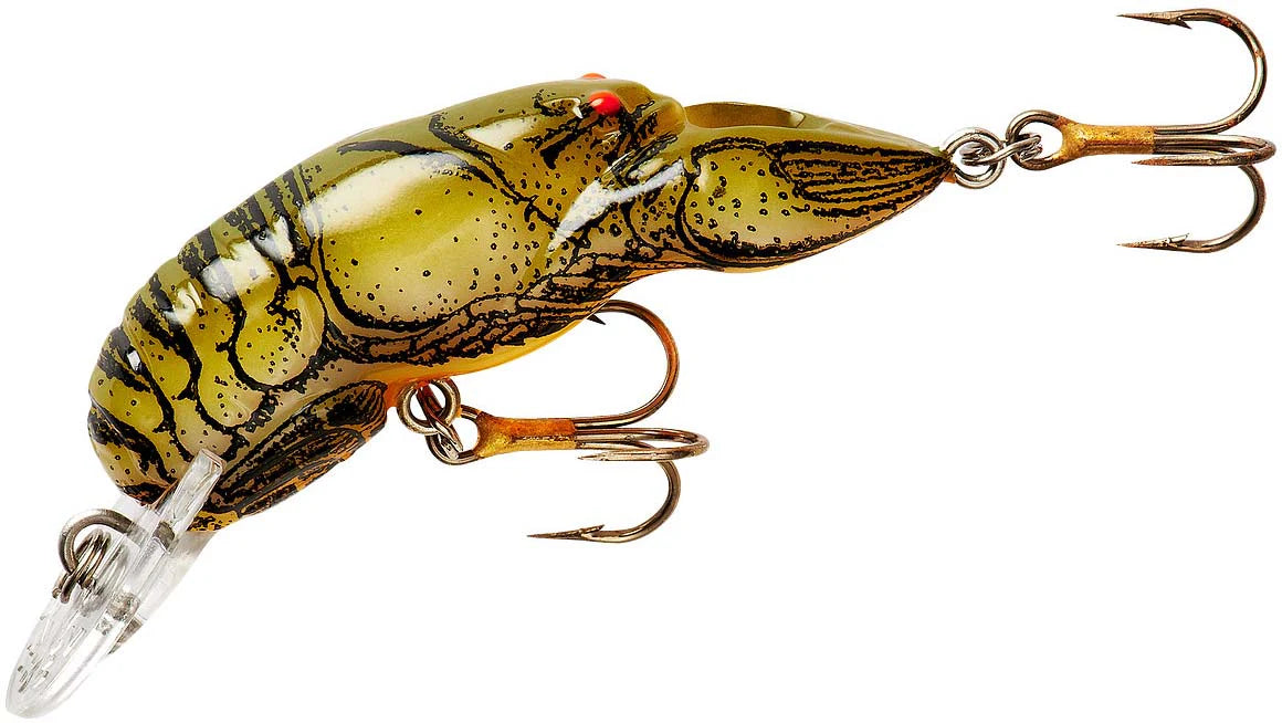 Rebel Middle Wee Crawfish Lure 1 3 4 inch Medium Diving Crankbait