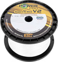 Power Pro Super8Slick V2 White Braided Line Bulk Spools
