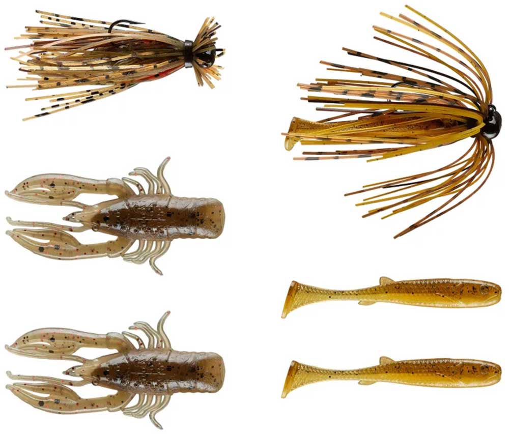 Rebel Ultra Finesse Jig Kit Snack Packs 6 Piece