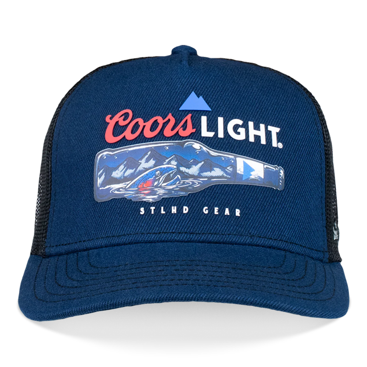 STLHD X Coors Light Bottlescape Trucker