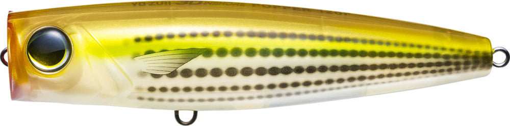 Yo Zuri 3D Inshore Popper 3 1 2 inch Topwater Popper