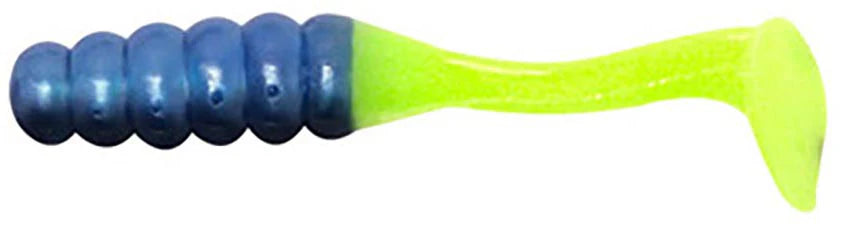 Mr Crappie Slabalicious Soft Plastic Paddle Tail Grub 15 pack