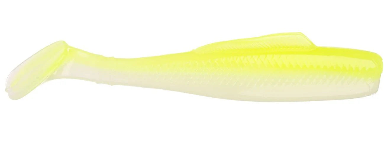 Strike King Redfish Magic Glass Minnow 4 inch ElazTech Paddle Tail Swimbait 5 pack