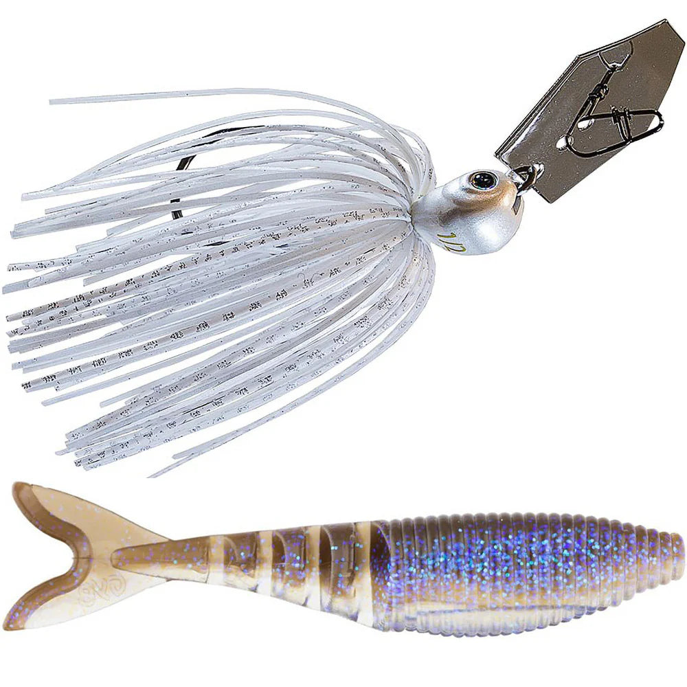 Z Man Jack Hammer Chatterbait Gary Yamamoto Zako Swimbait Combo
